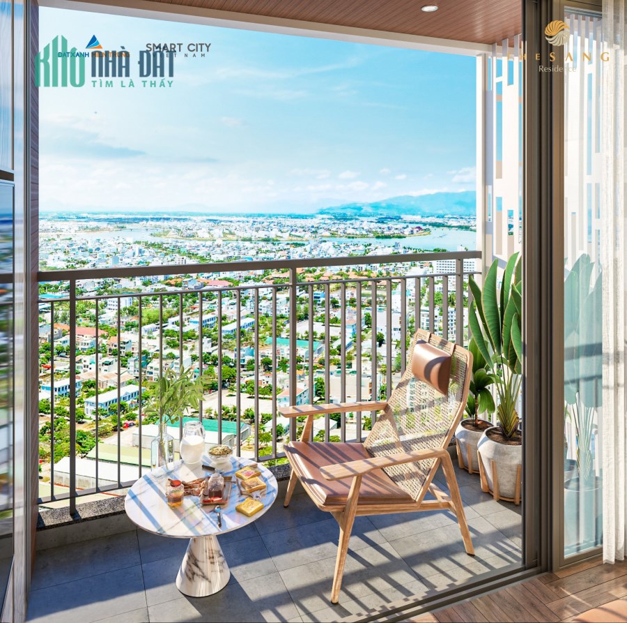 Khám phá chất sống nghỉ dưỡng ngay trước thềm nhà tại The Sang Residence view biển Mỹ Khê, CK 17%