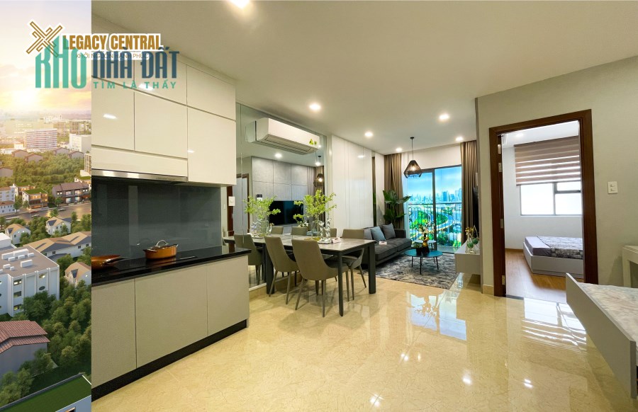 LEGACY CENTRAL - CĂN HỘ ĐẲNG CẤP GIÁ CHỈ 900 TRIỆU NGAY TRUNG TÂM TP THUẬN AN BÌNH DƯƠNG