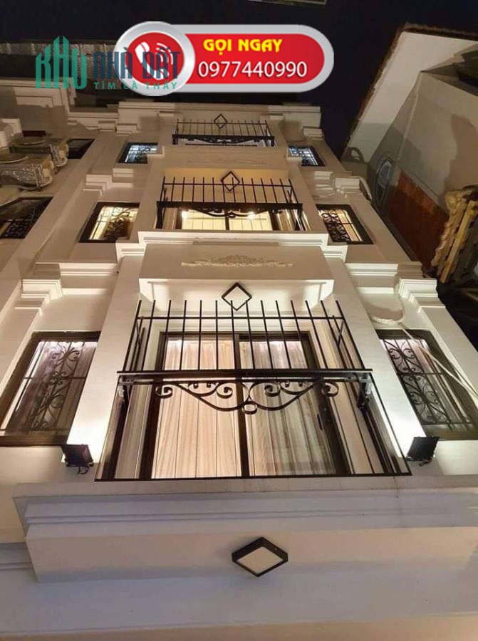 Chính chủ bán 50m2 x 5T mặt tiền 5m Gara Ô tô tránh,  phố Kim Đồng LH 0977440990.