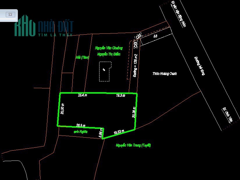 Bán đất Hoàng Oanh, Hương Sơn, Bình Xuyên 720m2, giá: 6,x tr/m2.Liên hệ: 0986.797.222-0986.454.393