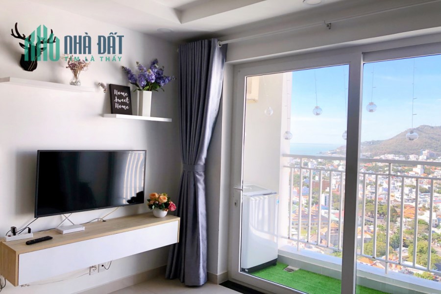 Bán căn hộ 1PN,2PN,3PN ngay trung tâm TP biển Vũng Tàu view biển đã có sổ full nội thất