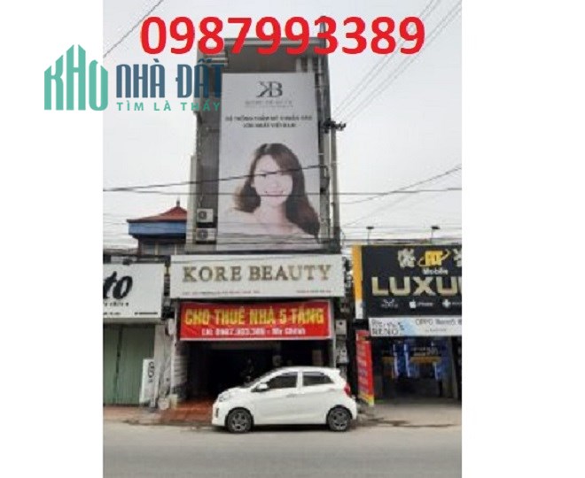 Chính chủ cho thuê tòa nhà 5 tầng vị trí đẹp ở Yên Mỹ, Hưng Yên, 0987993389