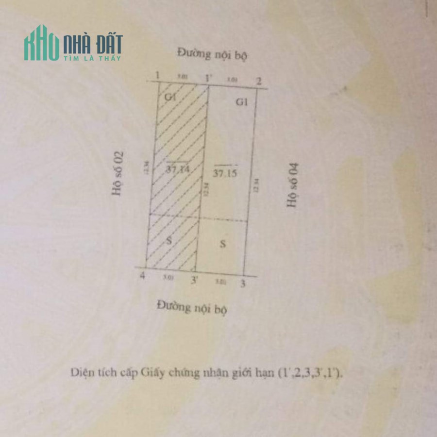 Bán nhà cấp 4 SĐCC ở Thanh trì giá 970tr