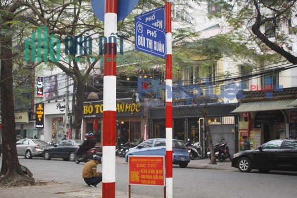 Bán Đất Mặt Phố Bùi Thị Xuân, Hai Bà Trưng; 150M, MT Rất Rộng, Giá 75 Tỷ. LH 0888679111