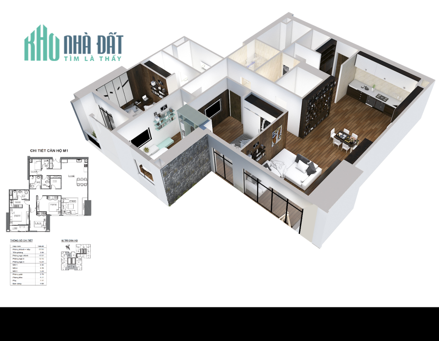 Bán căn hộ 135.263m2 nhận nhà ở ngay với 30% mặt đường Tố Hữu Hà Đông chiết khấu cao quà tặng khủng