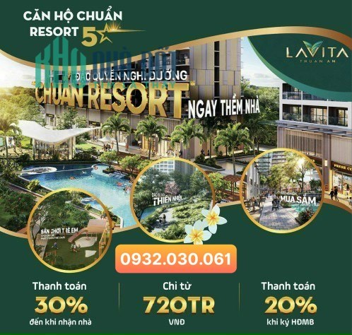 lavita thuận an - chiết khấu ngay 27% khi kí hd,căn 2pn chỉ tt 720tr 0932030061