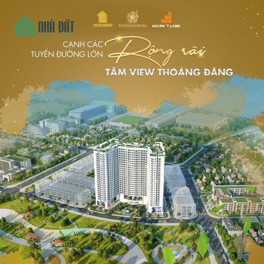 Chọn Tecco Diamond cho một tương lai hạnh phúc với căn hộ 2PN 69.6m2