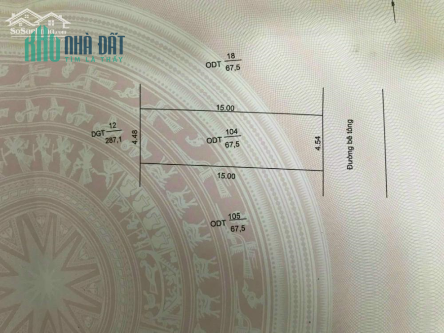 Bán Nền khu Thỏ Đế, Bình Đức 1