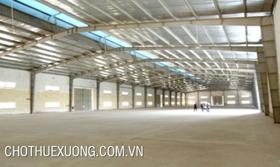 Cho thuê nhà xưởng 12000m2 tại KCN Viglacera Tiên Du Bắc Ninh