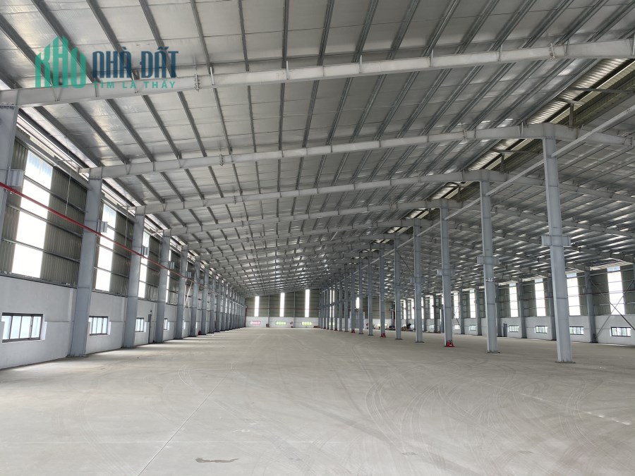 Cho thuê nhà xưởng 6500m2 mới tại KCN Khánh Phú, Ninh Bình