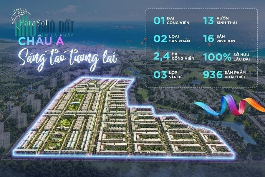 Sợ hữu ngay nhà phố ParaSol Cam Ranh – Thủ phủ du lịch nghỉ dưỡng và vui chơi giải trí