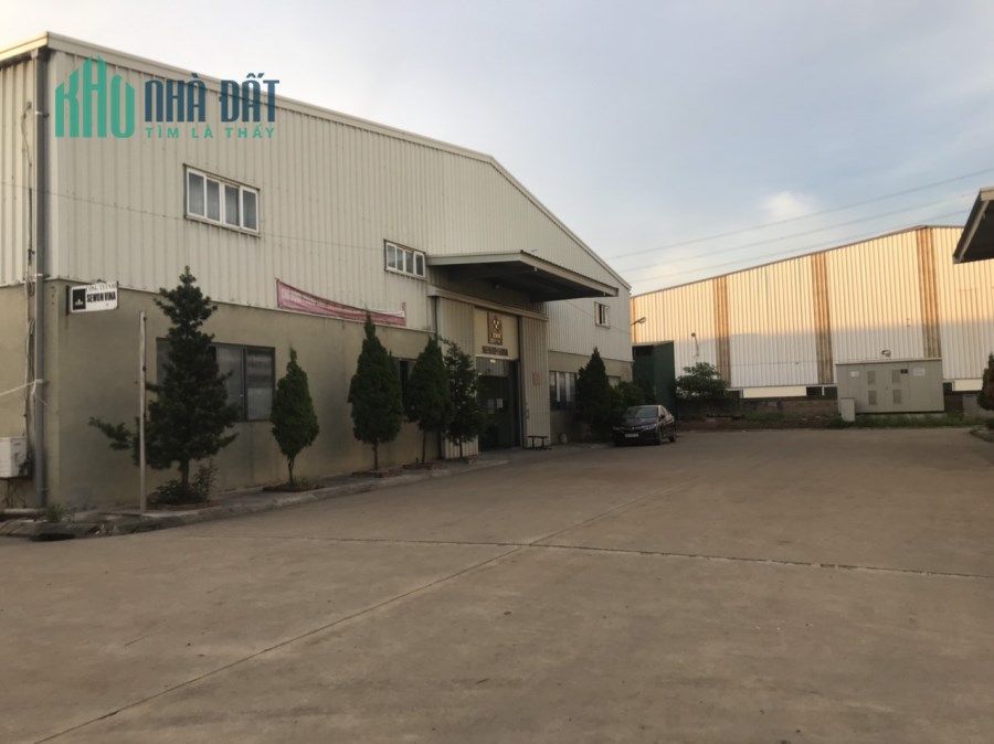 Cho thuê nhà xưởng KCN Đại Đồng, DT 2700m2 chỉ 63kđ/m2
