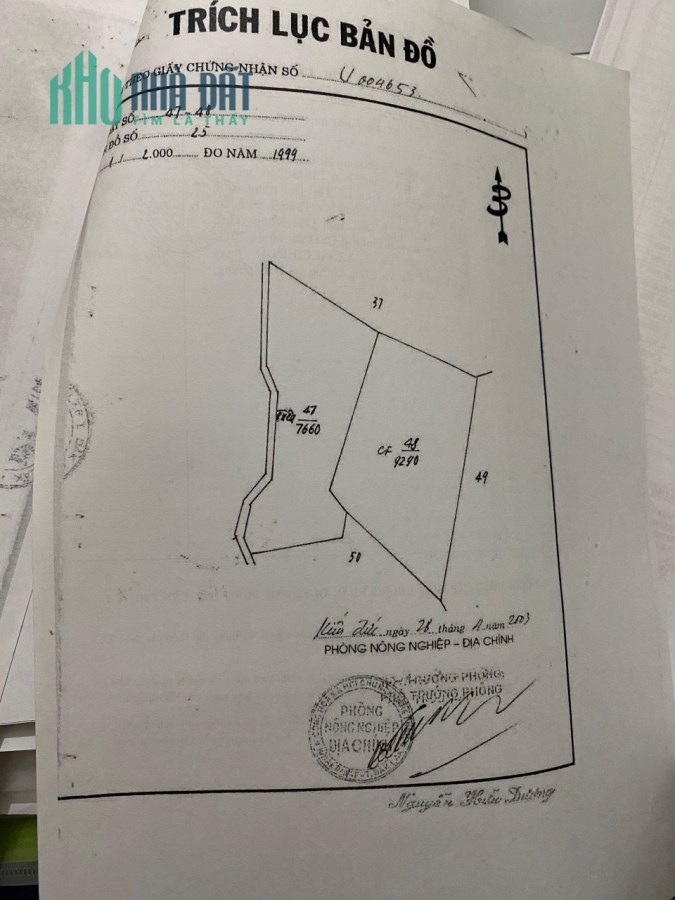 Bán 37567m2 huyện Đak R’Lấp, Đak Nông, sổ riêng, chỉ 3,4 tỷ. Lh:0935738377.