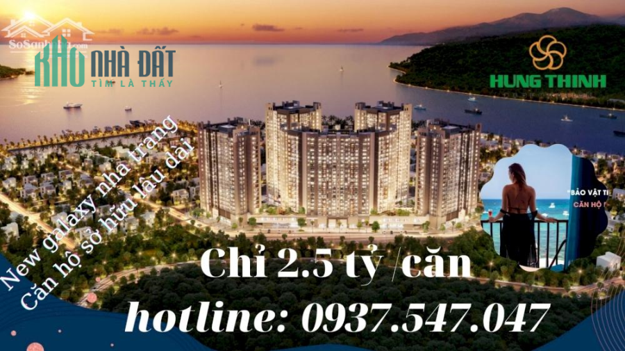 cần bán căn hộ cao cấp New galaxy nha trang