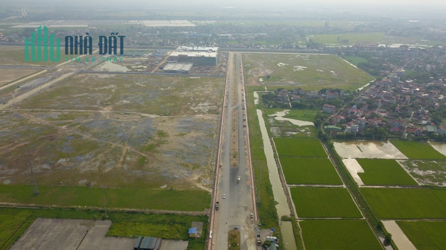 Bán đất công nghiệp tại Vĩnh Phúc, DT 1ha đến 25ha, cách HN 40 km, gần sân bay.