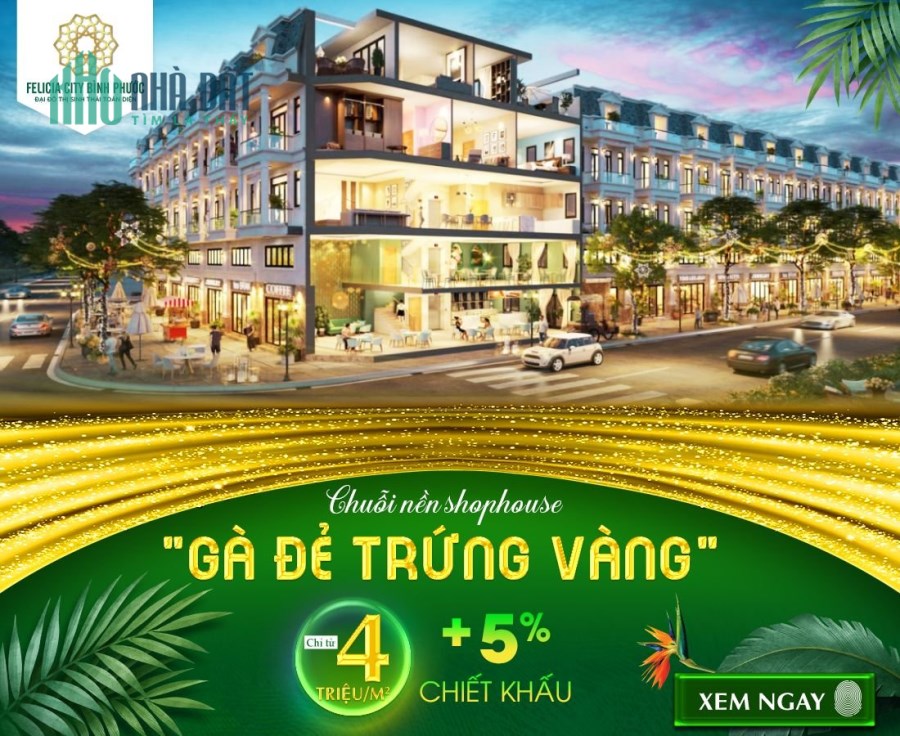 Đại Đô thị Sinh thái Toàn diện - Felicia City Bình Phước
