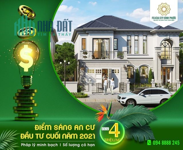 FELICIA CITY - Đại Đô thị Sinh thái đáng sống tại Bình Phước