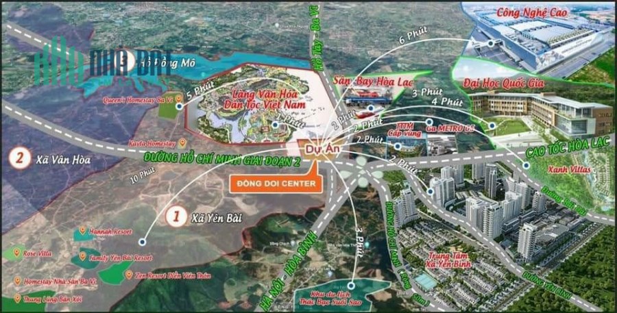 Đất Đồng Doi Ba Vì đầu tư X2X3 tài sản