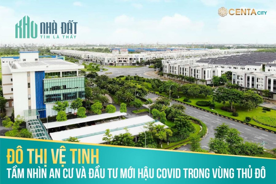 Nhanh chân đi chợ sớm về Centa City - Vsip Từ Sơn đầu tư Shophouse, Liền kề & Biệt thự