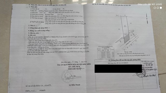 Bán đất vị trí đẹp tại Hương Lộ 80B xã Đông Thạnh Hóc Môn, TPHCM, 0903316464
