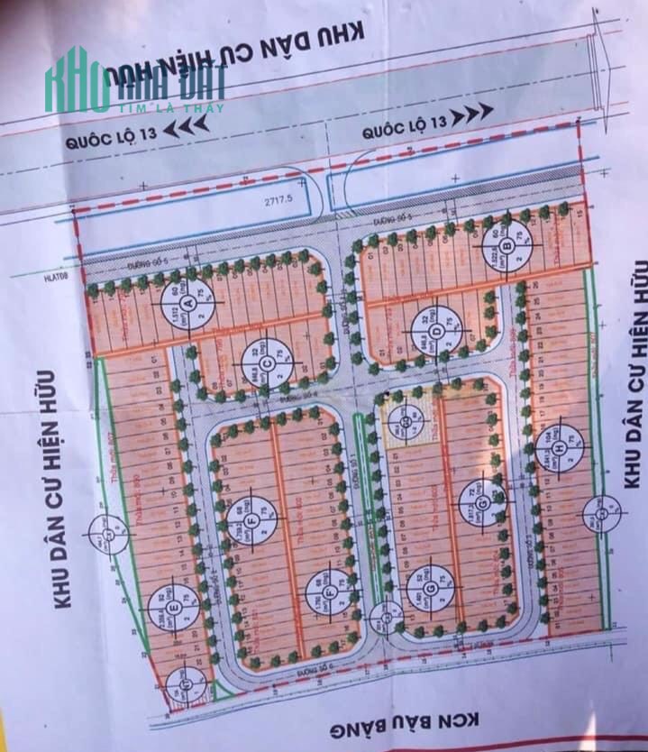 Bán đất chính chủ tại Bàu Bàng, 100m2, TC100%, SHR, chỉ 920tr. Lh:0961410279, 0889793600