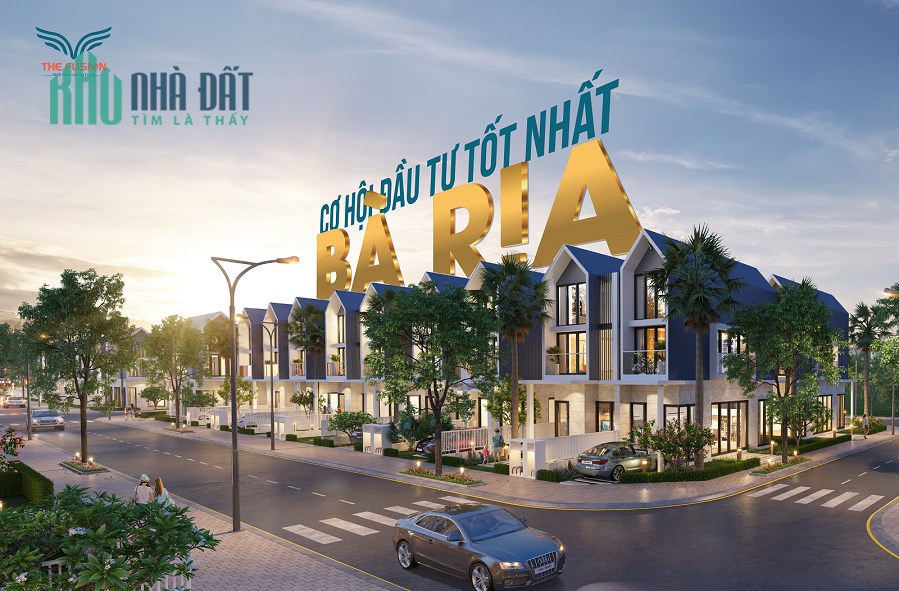 Bán Đất sổ hổng khu dân cư THE FUSION, Bà Rịa Vũng Tàu