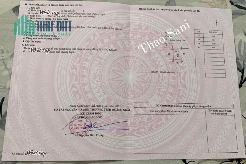 Bán lô đôi mặt tiền đường Hoàng Diệu - tp Quảng Ngãi