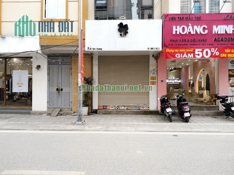 Cho thuê cửa hàng mặt phố số 25 Tam Khương, Quận Đống Đa, Hà Nội