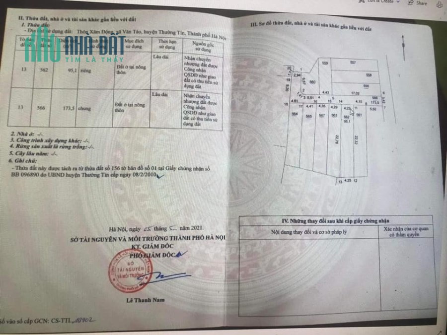 Bán Đất Xân Động - Vân Tảo Gần Vành Đai 4 Khu vực Cầu Mễ Sở