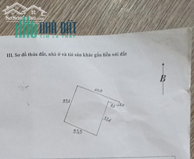 bán 1200m Đất thổ Cư Tại Vân Nam Phúc Thọ giá tốt cho nhà đầu tư