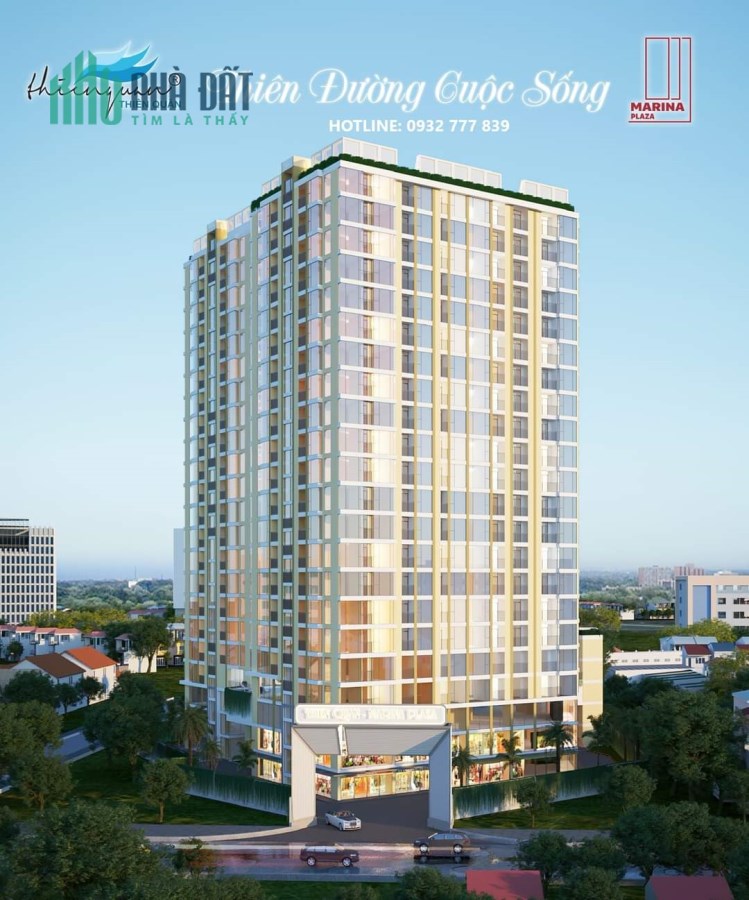 CĂN HỘ 2 PHÒNG NGỦ VIEW THÀNH PHỐ CHUNG CƯ THIÊN QUÂN MARINA PLAZA