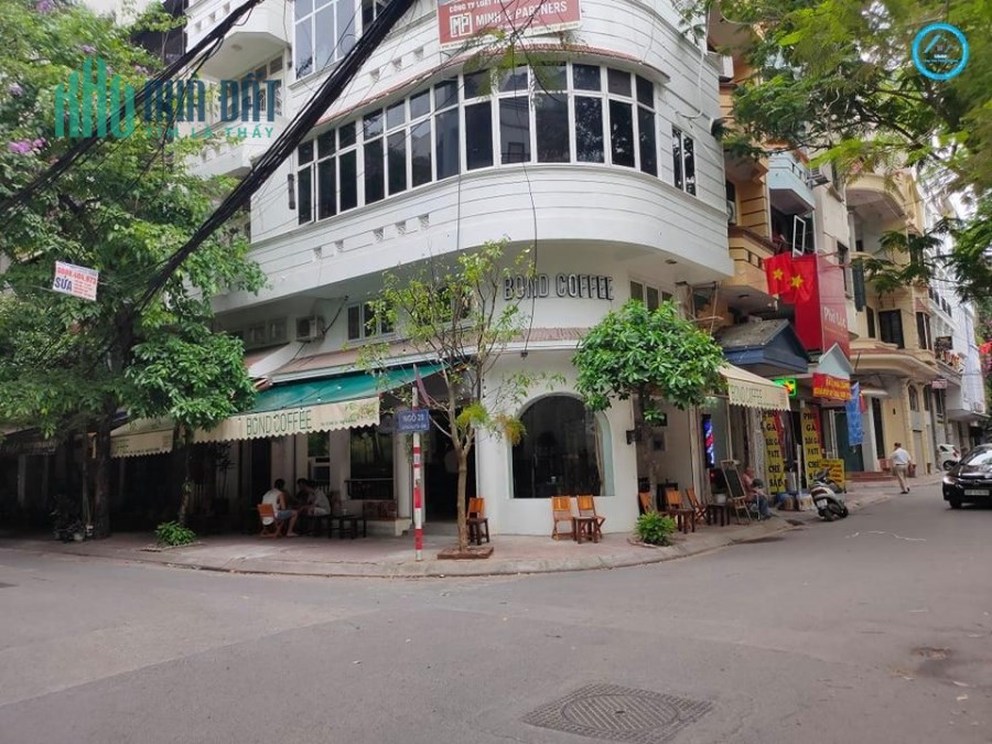 Bán nhà Thái Thịnh, Lô góc 2 mặt phố, Kinh doanh sầm uất, 160m2, MT 12m, 50 tỷ
