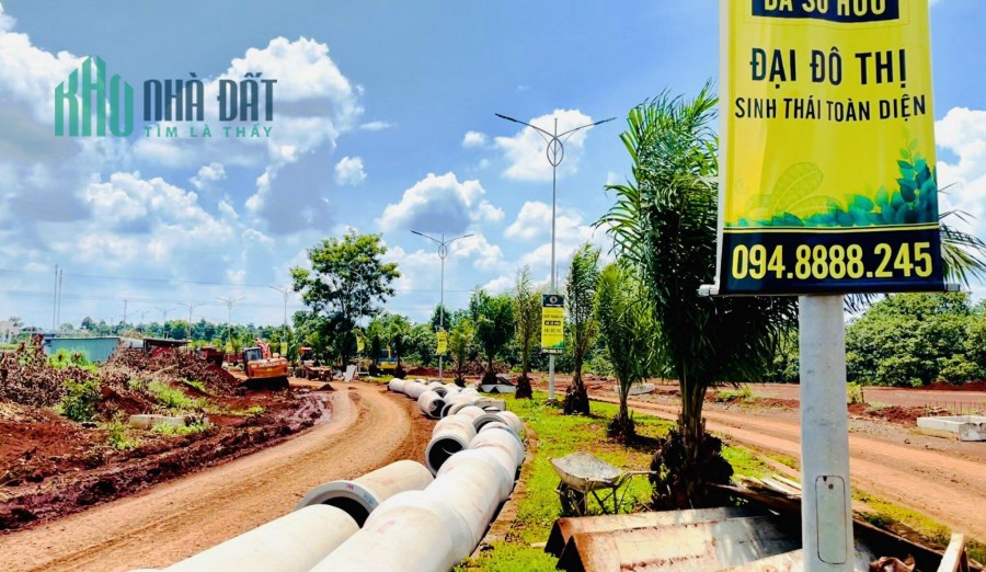 Đất thổ cư 1/500 tại Phú Riềng giá 4 triệu/m2 sổ sẳn, mặt tiền