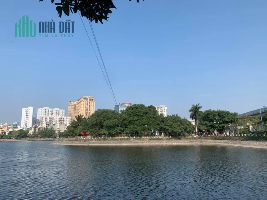 Bán Nhà Mặt Phố Mặt Hồ Hoàng Cầu Đống Đa 90m*5T*MT5m, 28 tỷ, Kinh Doanh Văn Phòng.LH:0397194848