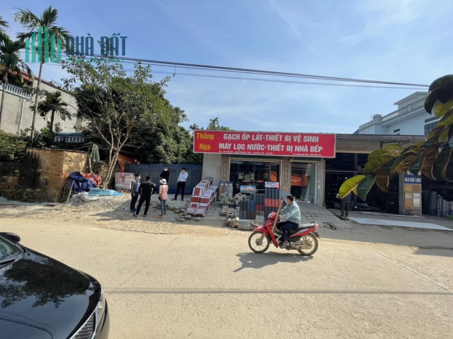 Bán lô đất mặt tiền 168m2/100m thổ cư nam Phương Tiến, Chương Mỹ, HN