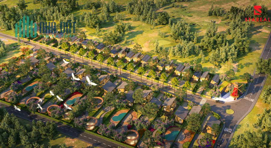 Sở hữu biệt thự nghỉ dưỡng Eden Hills Đà Lạt chỉ với 4.8tr/m2. Đã có sổ từng nền. LH: 0909609193