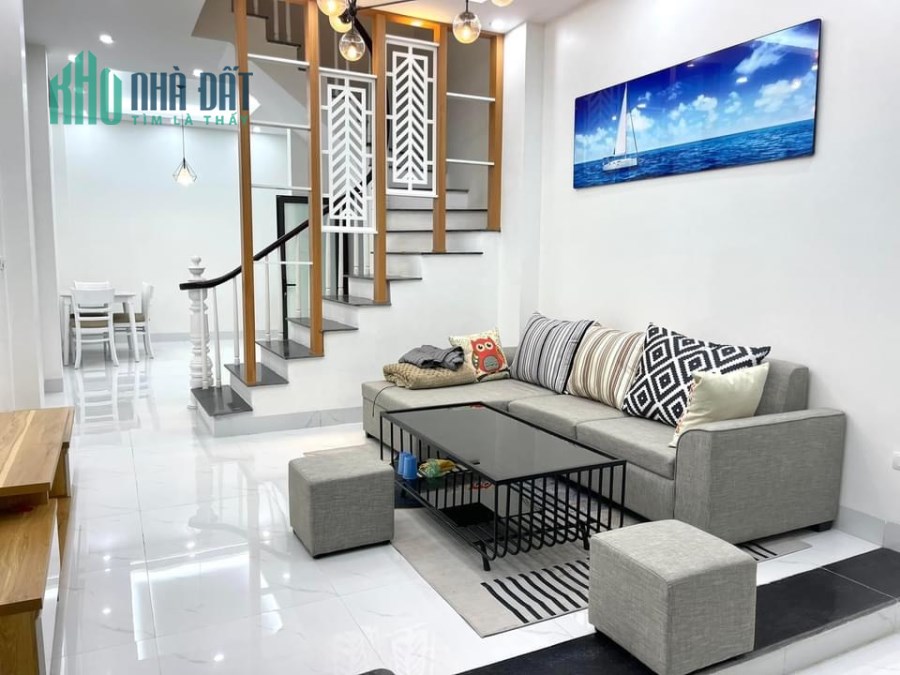 Nhà đẹp thiết kế hiện đại nội thất châu Âu ô tô cách nhà 50m Giá 3,8 tỷ