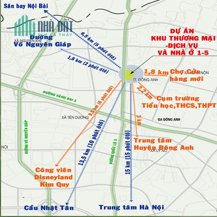 Ra hàng Shophouse Dự Án Happy Land Đông Anh, cơ hội đầu tư chắc thắng