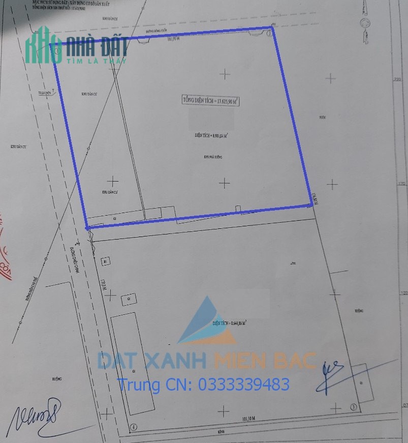 Bán 9.000 m2 đất công nghiệp tại quận Kiến An, Hải Phòng, trên đất có 1 phần xưởng, giá 18 tỷ.