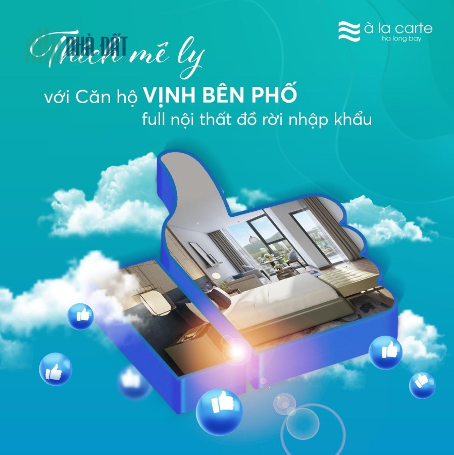 Alacartre Hạ Long Bay. căn dộ khách sạn 5 sao mặt biển