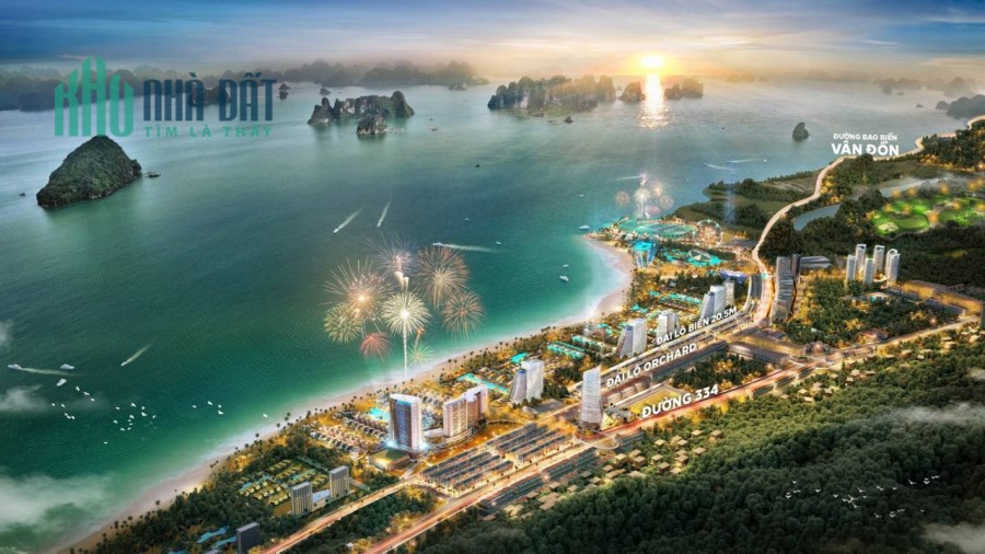 Sonasea Vân Đồn Quản Ninh, shophouse 2 mwatj tiền 100m2 siêu hiếm