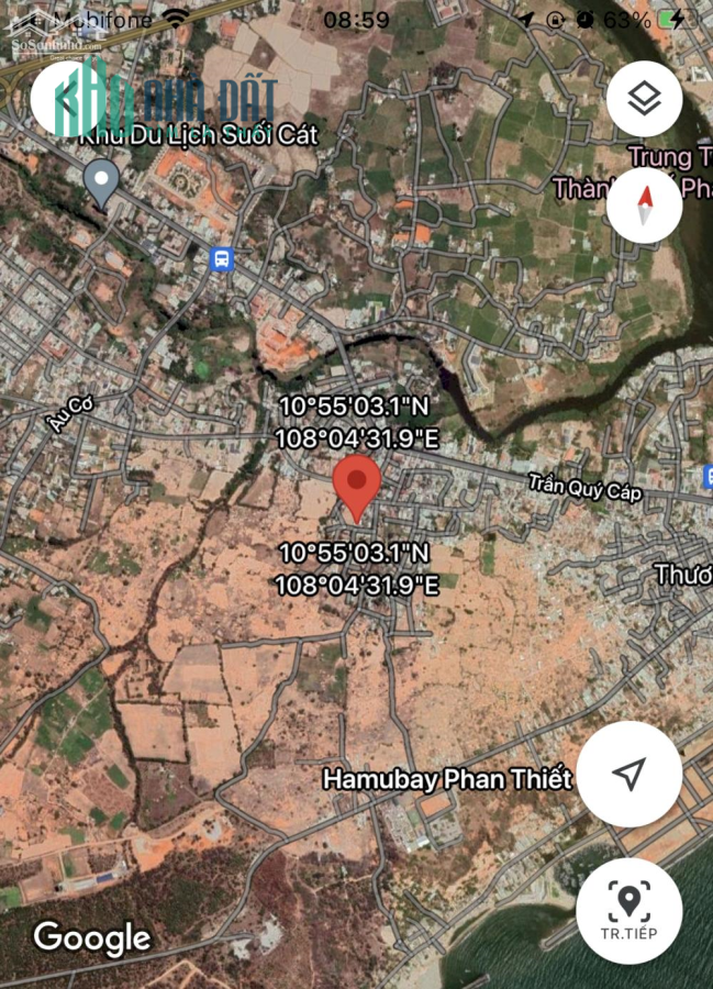 Đất thổ cư nội thành Phan Thiết dưới 900tr !