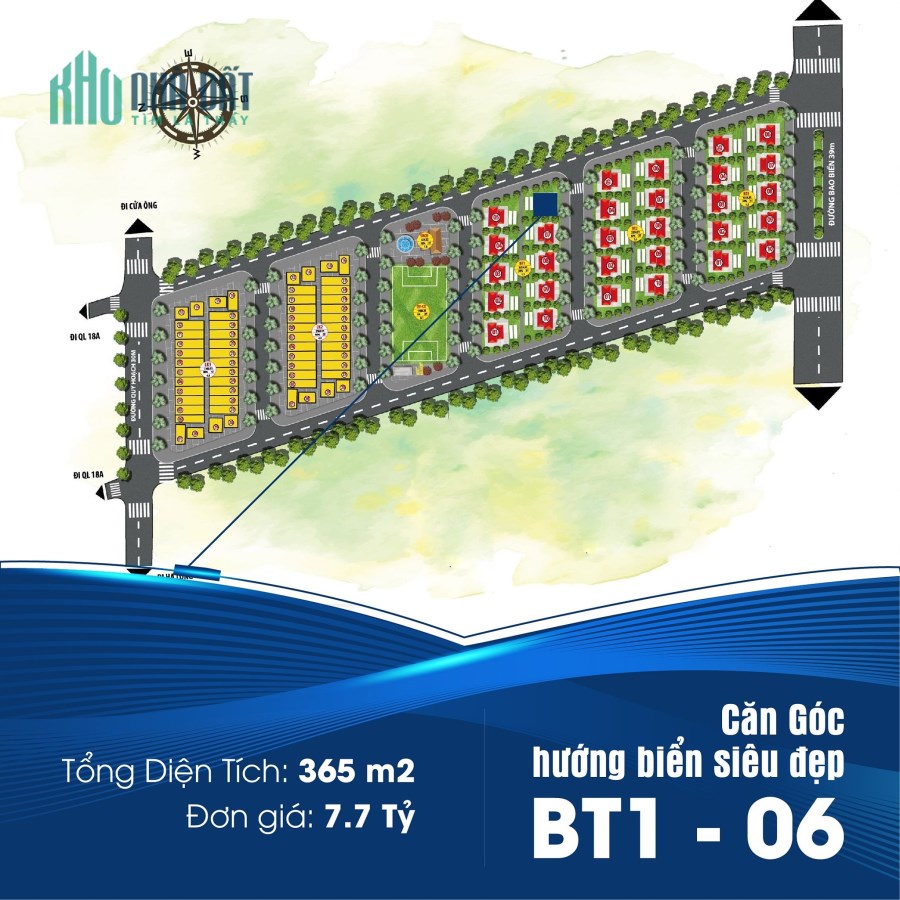 Chính chủ bán lô đất nền biệt thự Cẩm Đông Ocean Park nằm ngay trục đường bao biển Hạ Long - Cẩm Phả