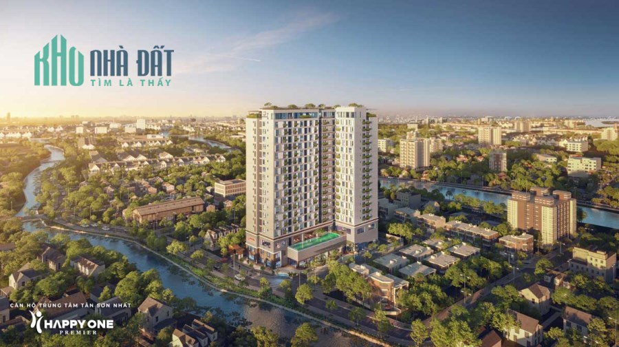 Cần bán căn hộ đẹp nhất Happy One Premier Gò Vấp, căn góc 2PN view sông