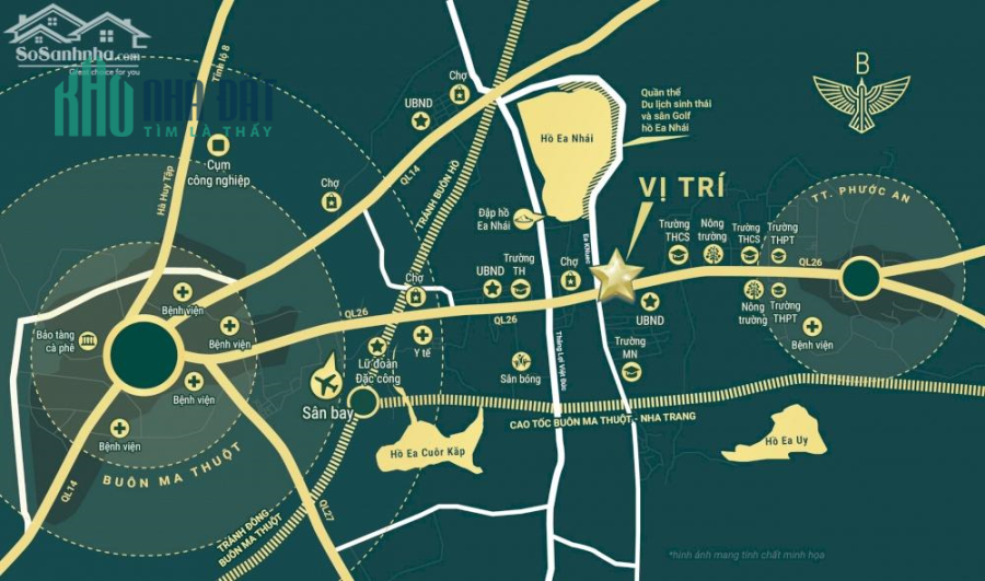 ĐẤT NỀN DỰ ÁN EA KNUEC, MẶT TIỀN QL 26, ĐĂK LĂK