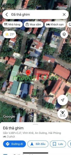 "Bán lô đất Vĩnh khê sát UBND xã An đồng