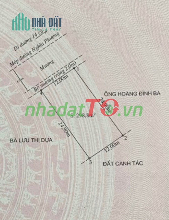 "🌺 Cc gửi bán lô đất siêu đẹp mặt đường 14 cũ Ngã 3 Đồng Nẻo 🌺