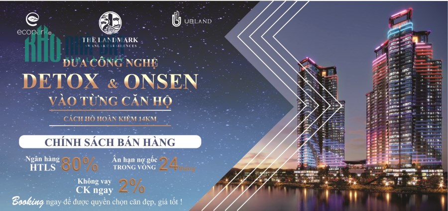 Chỉ Tử 300tr Sở hữu ngay căn hộ Khoáng nóng-LH: 0984 956 811