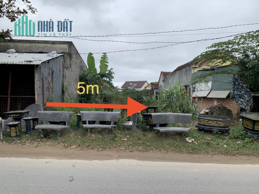 Chính chủ bán nhanh lô đất mặt tiền 622C ngay chợ Ga Tịnh Thọ