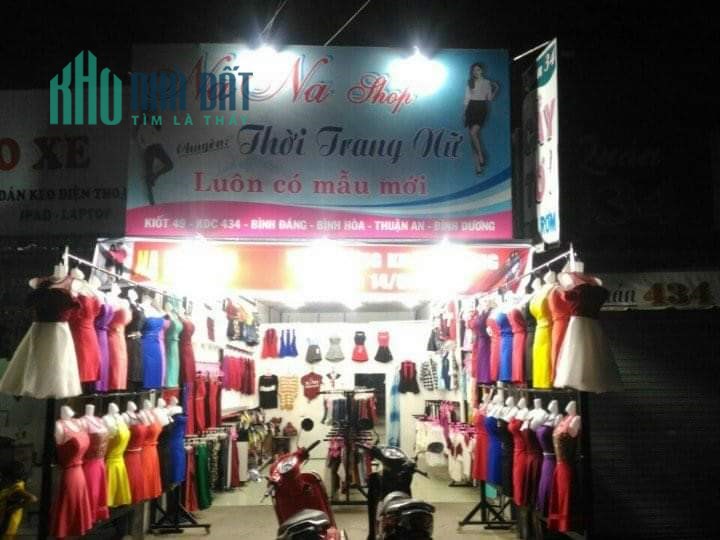 Sang hoặc cho thuê mặt bằng thời trang nữ P.Bình Hòa Thuận An- Bình Dương
